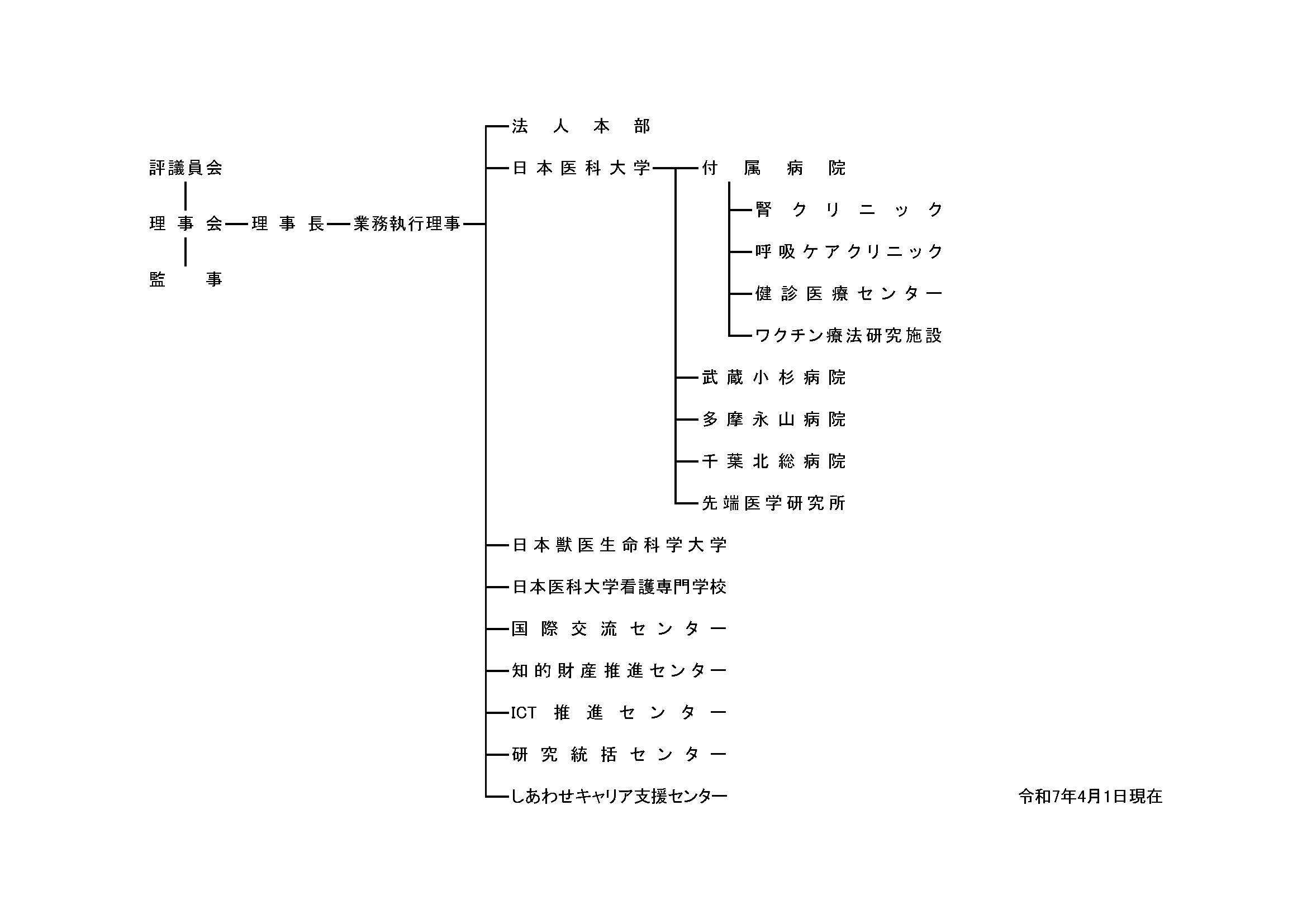 法人組織図20250401（HP用）※常務理事→業務執行理事
